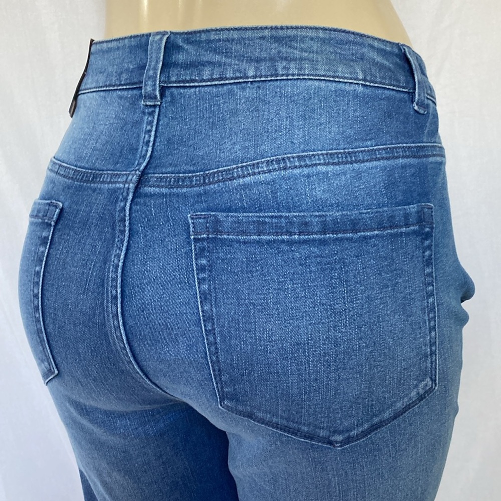 CJ Banks Women’s Plus Size 18W Capri Jeans “Ombre Style” Moderately Curvy NWT